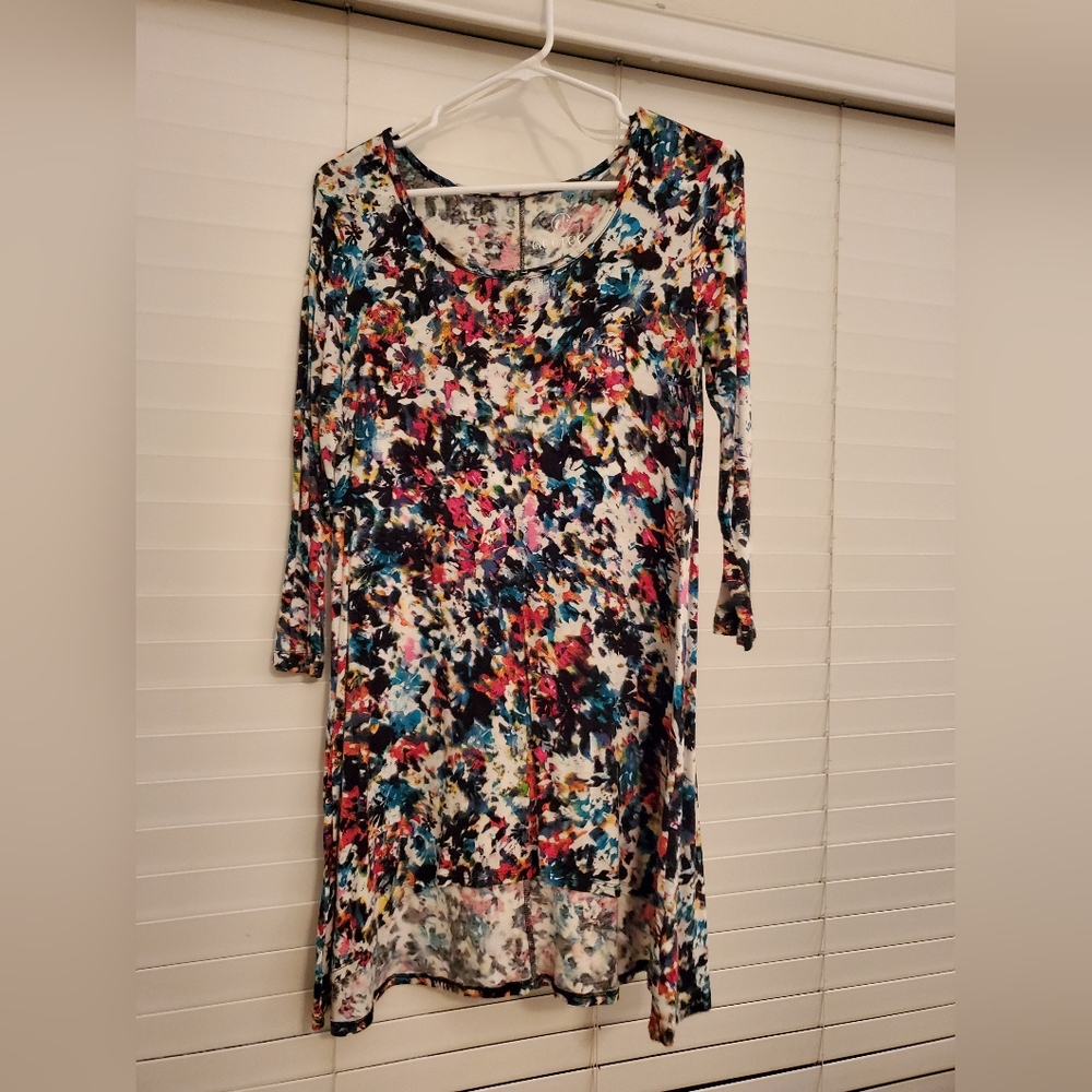 Rainbow Tunic Top S